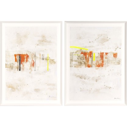 Картина NOVOCUADRO ART COMPANY RED WALL I &amp; II