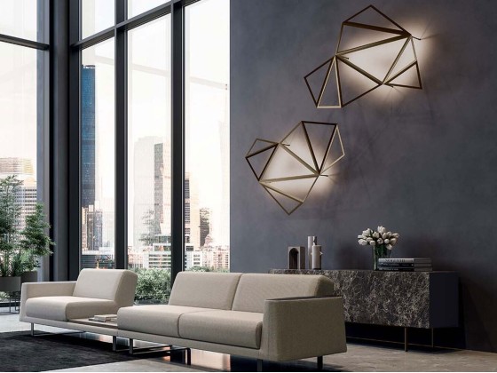 Бра - настенная лампа Quadrifoglio Group STARLIGHT