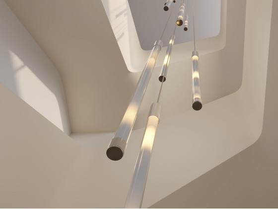 Подвесные светильники Haberdashery FLUX CASCADES