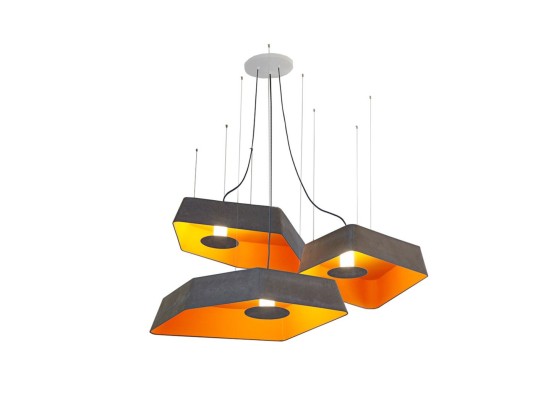 Подвесные светильники DESIGNHEURE NNUPHAR TRIO PETIT