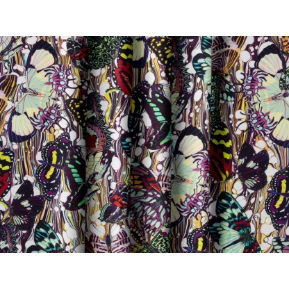 Ткани для стен LELIEVRE PAPILLONS