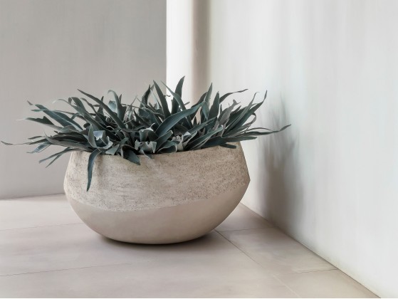 Ваза - кашпо для сада DOMANI ATLANTIS NATURAL