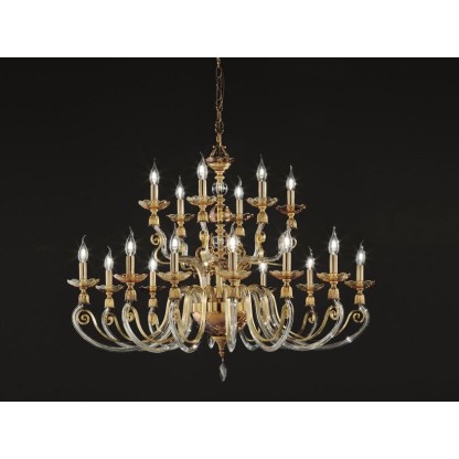 Подвесные светильники Euroluce Lampadari LYRA L12+6