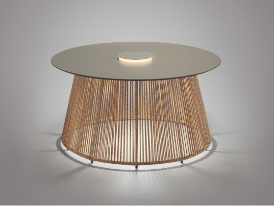 Садовые Столик BOVER NIT/80/R OUTDOOR