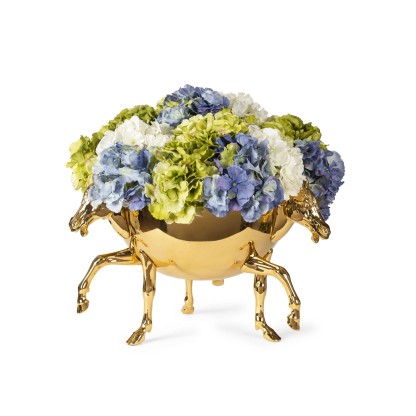 Ваза VGnewtrend VASE HORSES HYDRANGEA