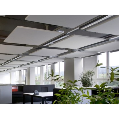 Самонесущие звукоизолирующие подвесные потолки Saint-Gobain ECOPHON Ecophon Solo™ Square