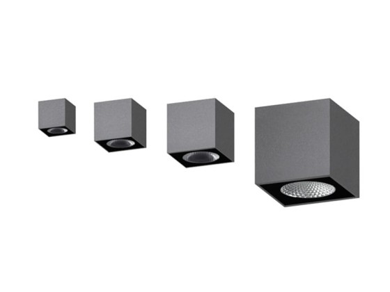 Уличные наружные потолочные светильники Ghidini Lighting PUNTO C SQ