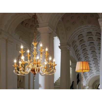 Подвесные светильники Euroluce Lampadari LYRA L8+4