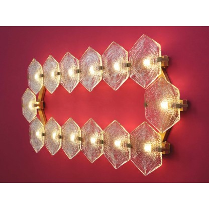 Бра - настенная лампа Patinas Lighting HEXXA WALL LIGHT 14 OL