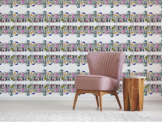 Обои AGENA MIROIR DE LA VILLE VELOURS