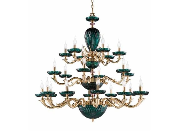 Подвесные светильники Euroluce Lampadari DIAMOND L12+6+6