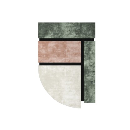 Ковер Sirecom Tappeti ISLAND AQUA