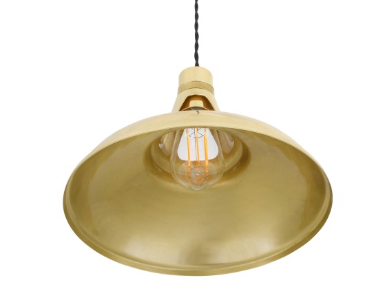 Подвесные светильники Mullan Lighting GENEVA INDUSTRIAL BRASS PENDANT