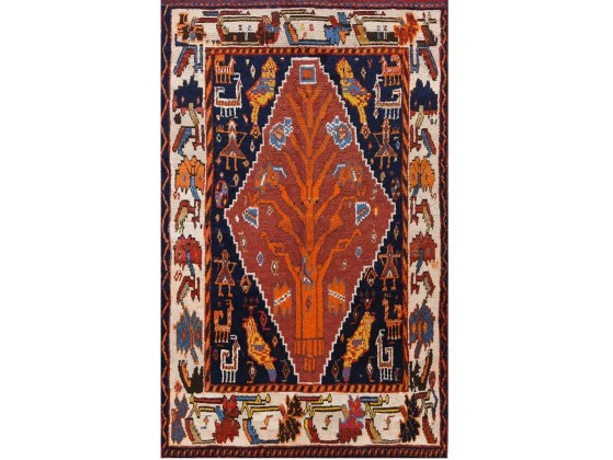 Ковер Zollanvari OLD SHISH BLUKI TREE OF LIFE GABBEH