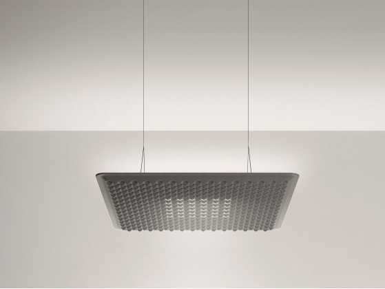 Самонесущие звукоизолирующие подвесные потолки Artemide EGGBOARD MATRIX 800X800