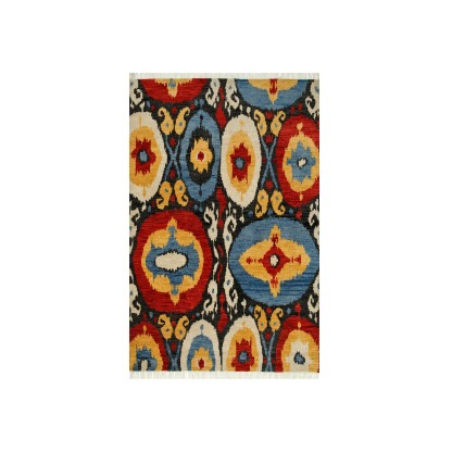 Ковер Jaipur Rugs LCA-02 Black Olive/Velvet Red