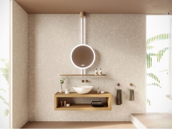 Зеркало для ванной комнаты Damiano Latini IO