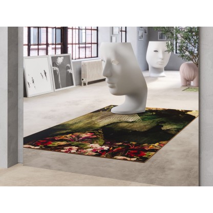 Ковер INK.RUGS GREEN GRAPHITE