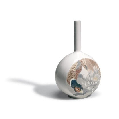 Ваза Lladro CANVAS BIRD SCENE