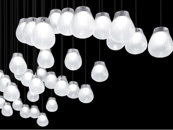 Подвесные светильники Euroluce Lampadari GOCCE