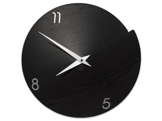 Часы LIGNIS® VULCANO NUMBERS BLACK ASH