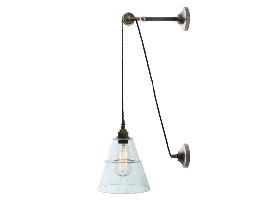 Бра - настенная лампа Mullan Lighting RIGALE COOLIE INDUSTRIAL PULLEY