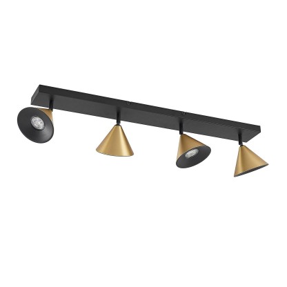 Потолочные светильники Lucande KARTIO BRASS 4