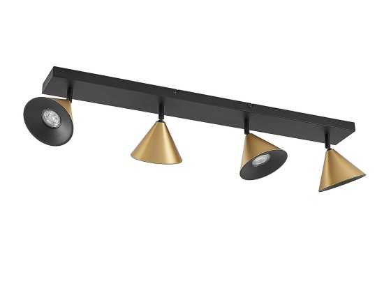 Потолочные светильники Lucande KARTIO BRASS 4