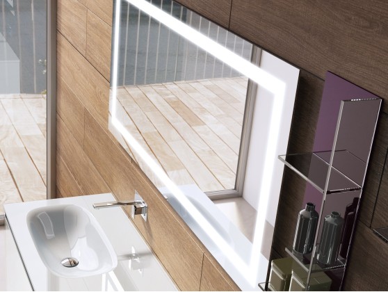Зеркало для ванной комнаты Q'in LUCE