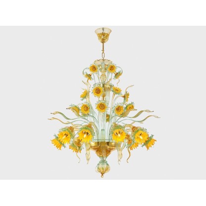 Подвесные светильники Sogni Di Cristallo VAN GOGH SUNFLOWERS