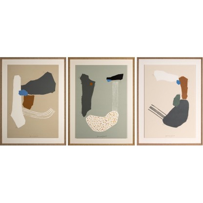 Картина NOVOCUADRO ART COMPANY SILUETA IV, V &amp; VI