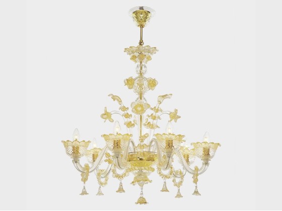 Подвесные светильники Sogni Di Cristallo APOLLO D'ORO
