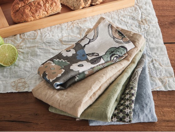 Салфетки LA FABBRICA DEL LINO PATCHWORK FLOREALE