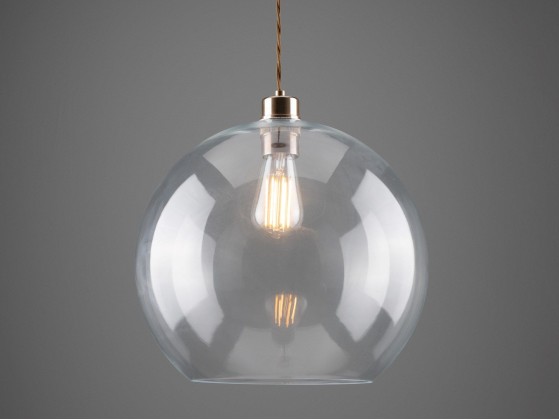 Подвесные светильники Mullan Lighting EDEN 350MM CLEAR SPHERE PENDANT