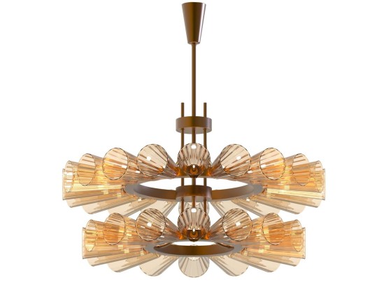 Подвесные светильники PIUMATI Murano Glass FOSCARINI II