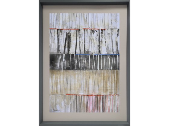 Картина NOVOCUADRO ART COMPANY RITMO ROJO - AZUL I