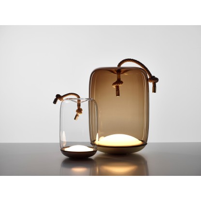 Уличная настольная лампа BROKIS KNOT BATTERY