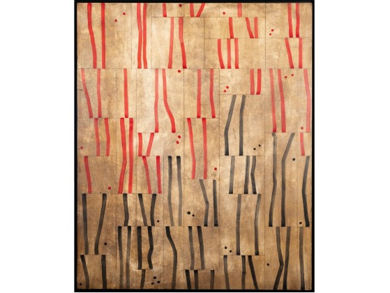 Картина NOVOCUADRO ART COMPANY Sincrona en rojo