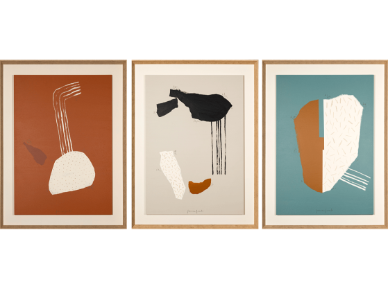 Картина NOVOCUADRO ART COMPANY Trptico Silueta