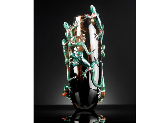 Ваза VGnewtrend VASE 8 GECKOS BIG