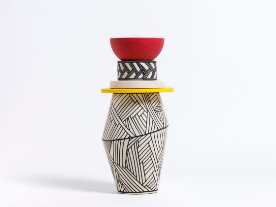 Ваза L'ARTE NEL POZZO SIAMO TUTTI UNO - TOTEM B