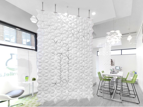 Перегородки bloomming FACET Hanging Room Divider 170x265cm