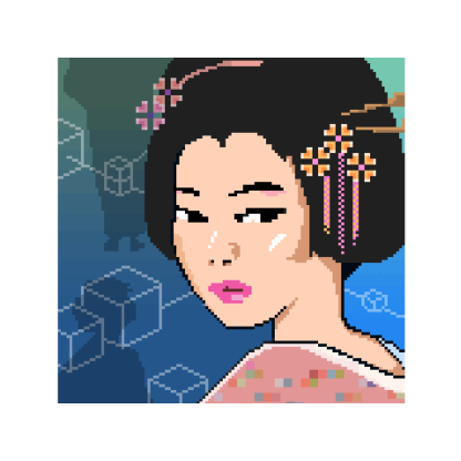 Плакат ARTDESIGNBOX SWEET GEISHA