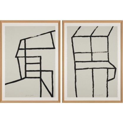 Картина NOVOCUADRO ART COMPANY Estructura I &amp; II