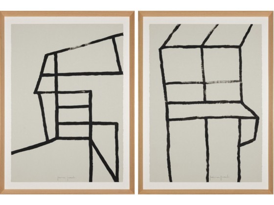 Картина NOVOCUADRO ART COMPANY Estructura I &amp; II