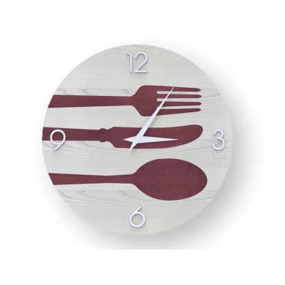 Часы LIGNIS® CUTLERY COLORS
