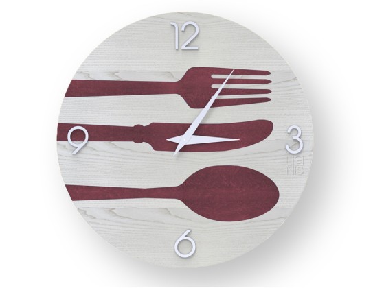 Часы LIGNIS® CUTLERY COLORS