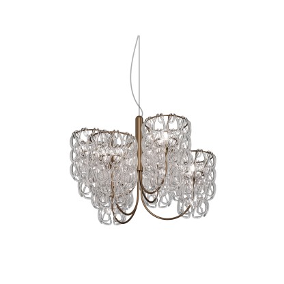 Подвесные светильники Vetreria Vistosi MINIGIOGALI SP CHA