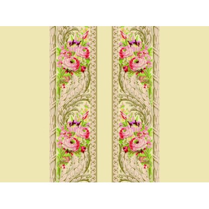 Ткани для стен LELIEVRE TASSINARI &amp; CHATEL - FOUGERE BORDURE