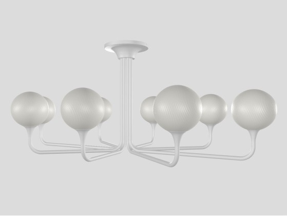 Уличные наружные потолочные светильники Masiero TEE OUTDOOR PL8 OV 160